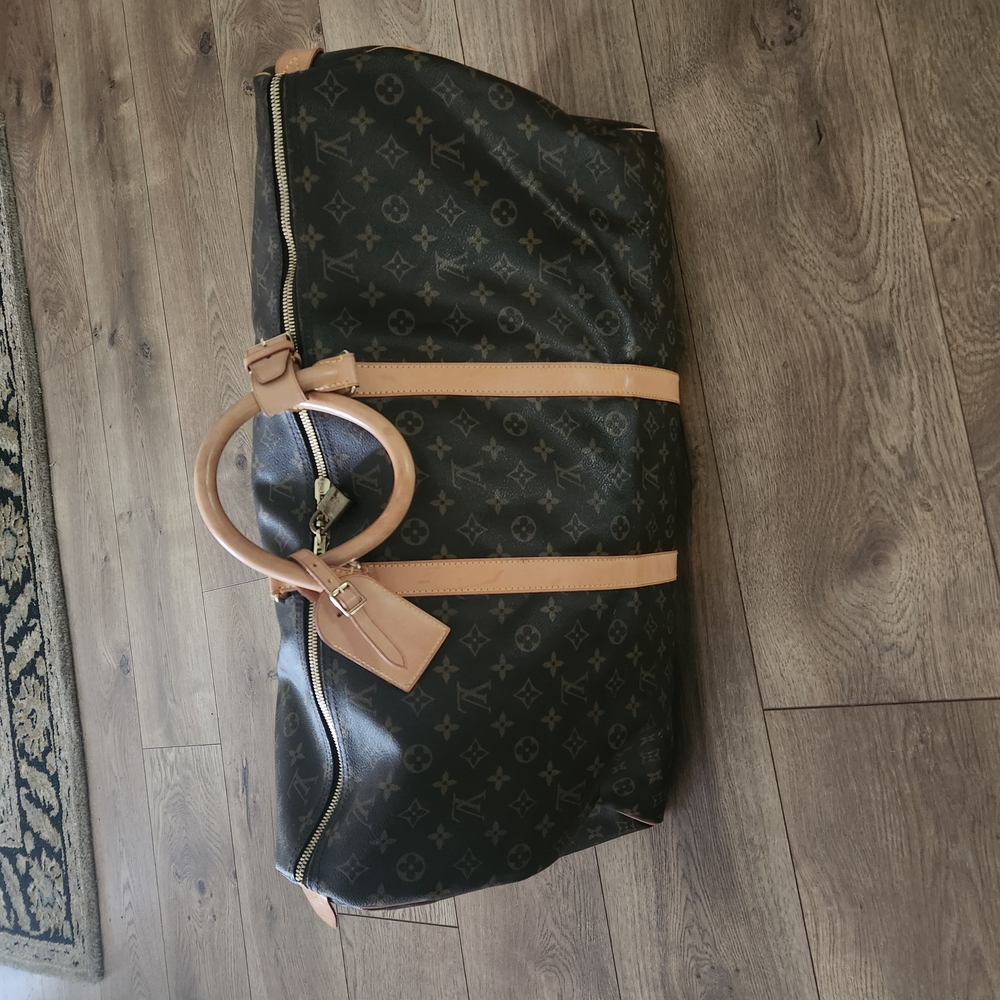 Louis Vuitton Monogram Brown Duffel Travel Bag - Picture 9 of 15